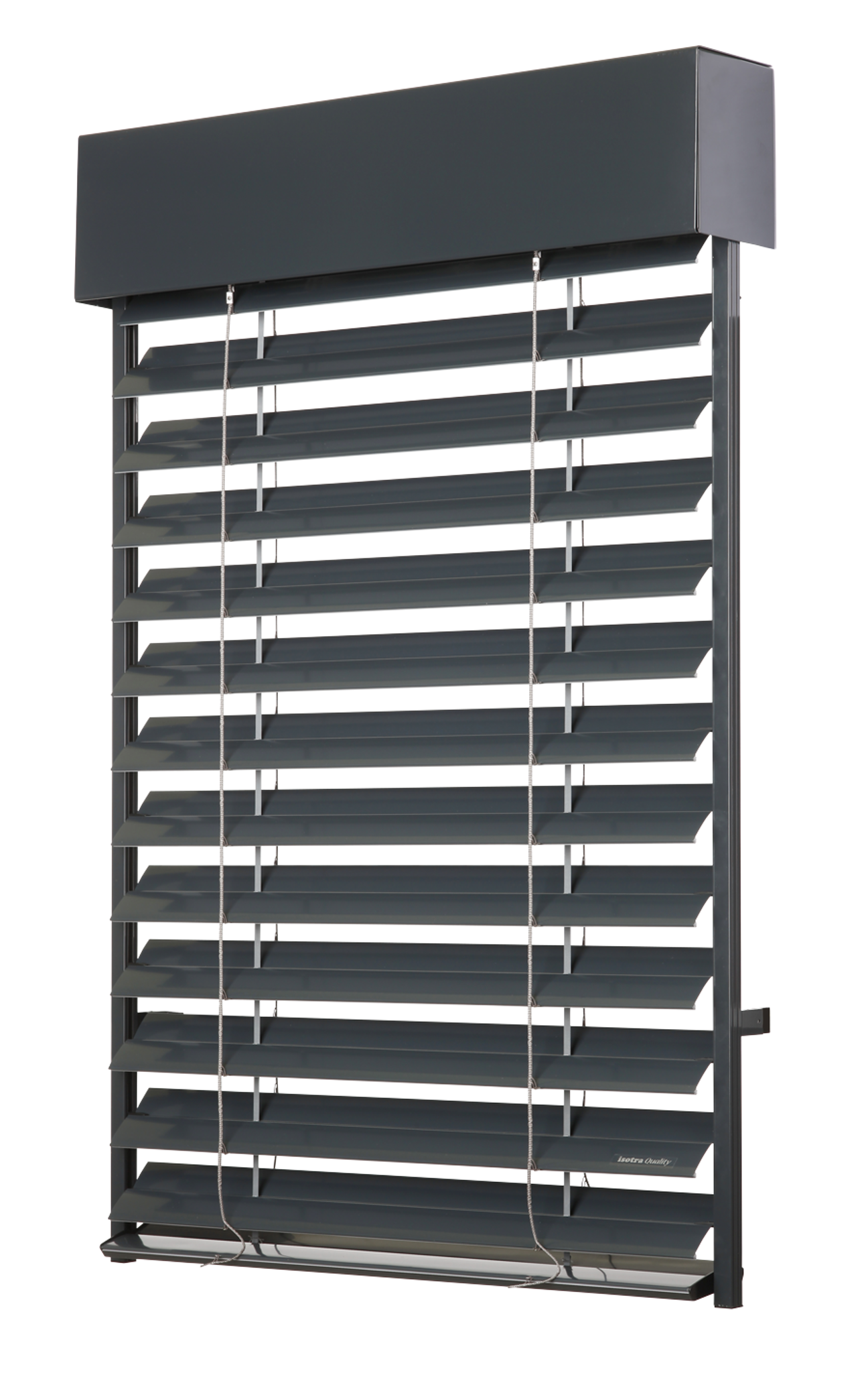 Venkovní žaluzie na moderním domě